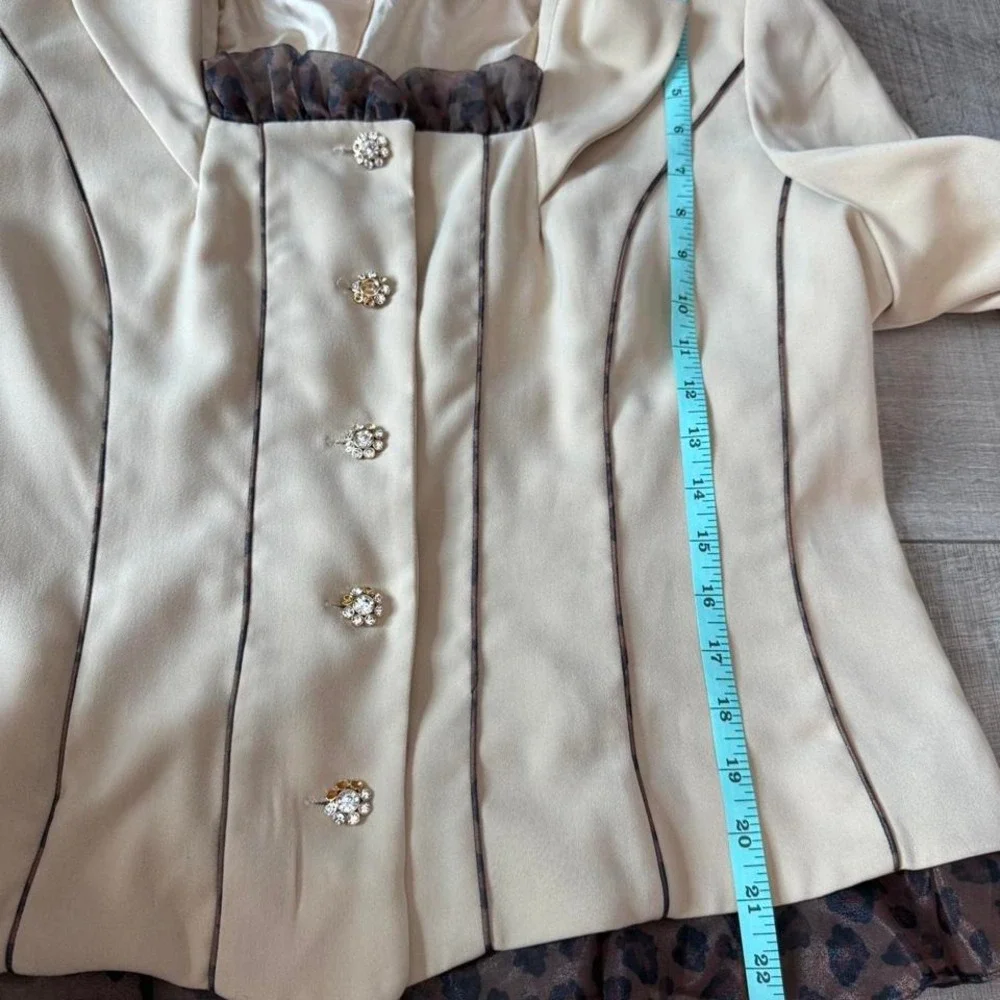 Vintage AS•HRO Statement Blazer Jacket –‎ Size 18